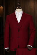Red - Slim Fit Suit