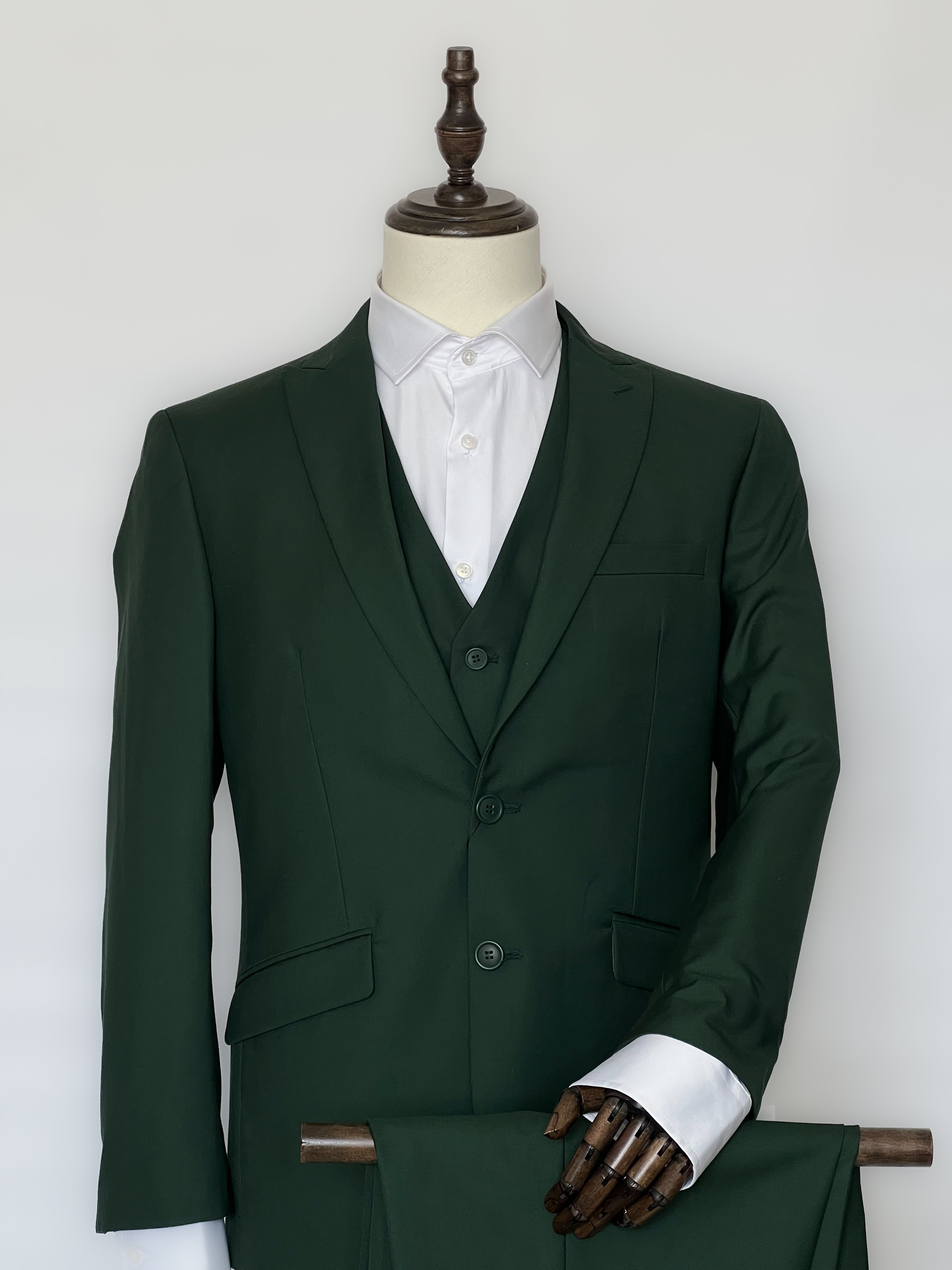 Hunter Green - Slim Fit Suit