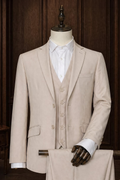 Beige - Slim Fit Suit