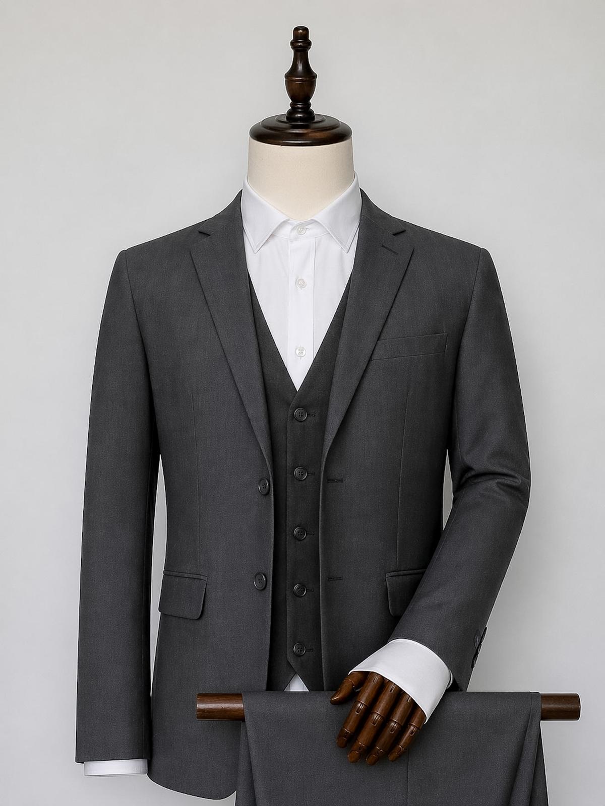 Medium Grey - Slim Fit Suit