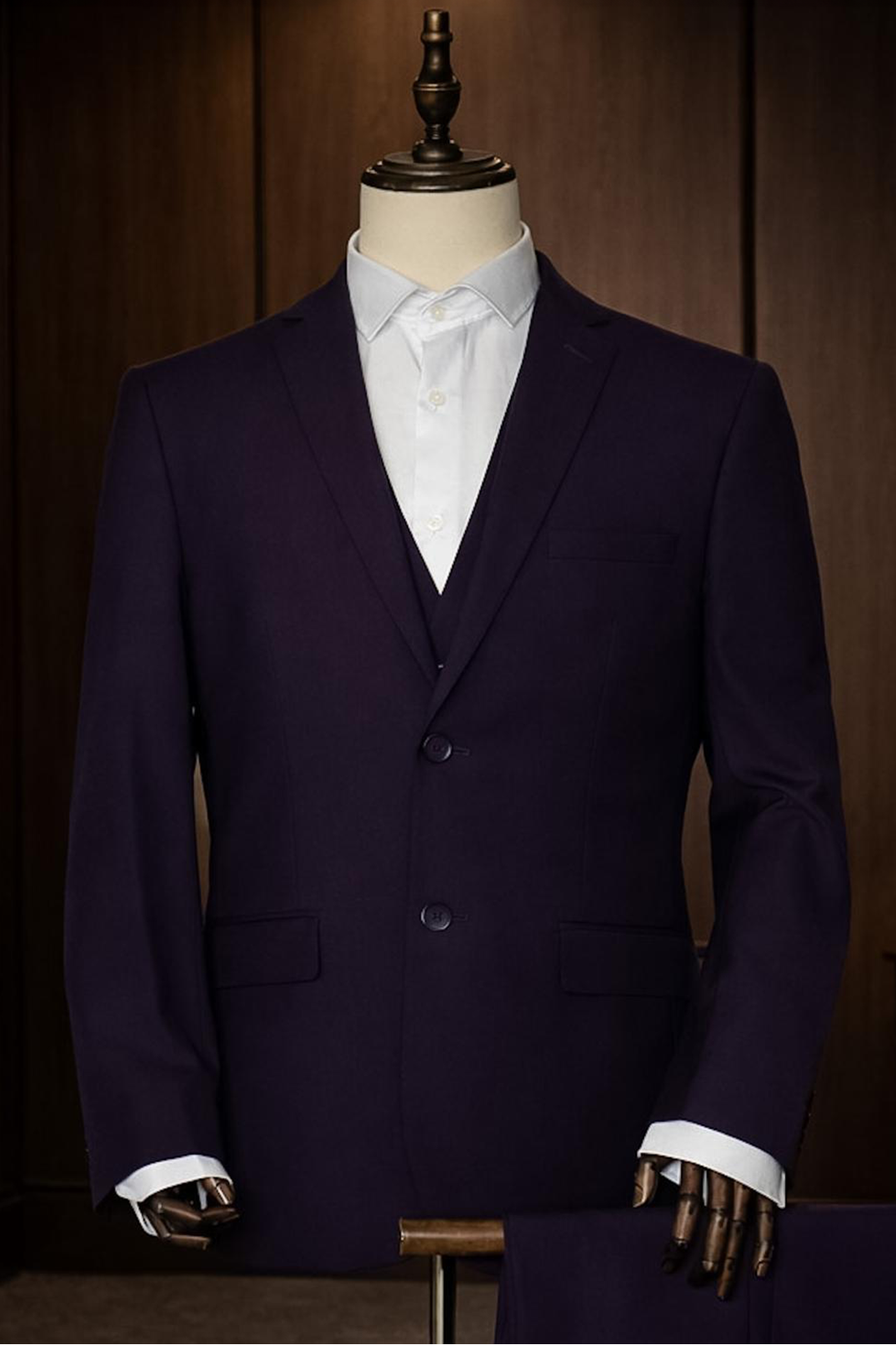 Plum - Slim Fit Suit